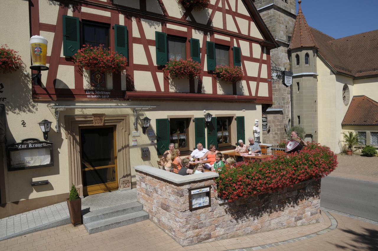 Gasthof Zur Krone Mitteleschenbach Zewnętrze zdjęcie