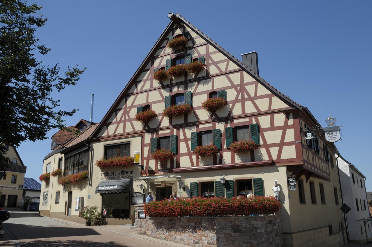 Gasthof Zur Krone Mitteleschenbach Zewnętrze zdjęcie